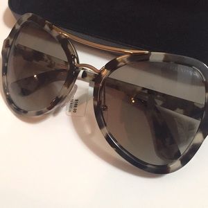 Brand New Authentic Prada Tortoise Sunglasses